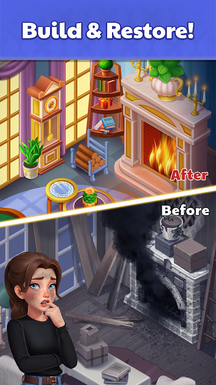 #9. Merge Secrets : Merge Games (Android) By: GameAnnie