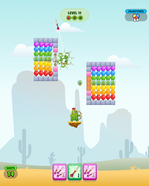 #3. Mr Cactus (Android) By: VOODOO