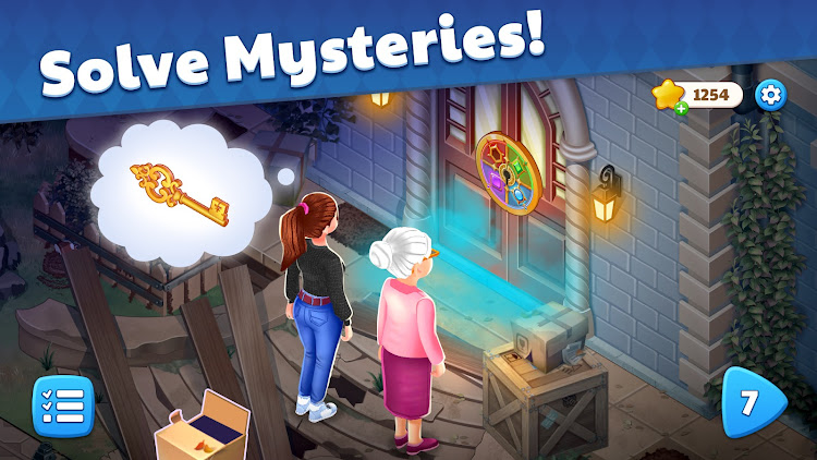 #3. Mansion Mystery : Match 3 Game (Android) By: GameAnnie