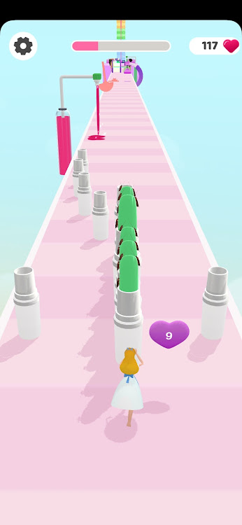 #10. Lipstick Stack (Android) By: Hyper casual go go