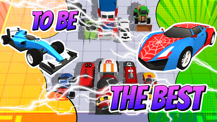 #9. Superhero Car Merge Battle (Android) By: ROBUST GAME STUDIO