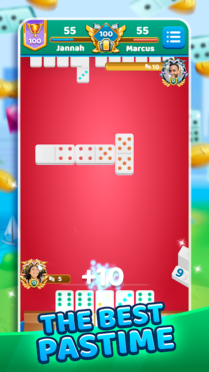 #2. Dominoes Battle: Domino Online (Android) By: Jogatina.com