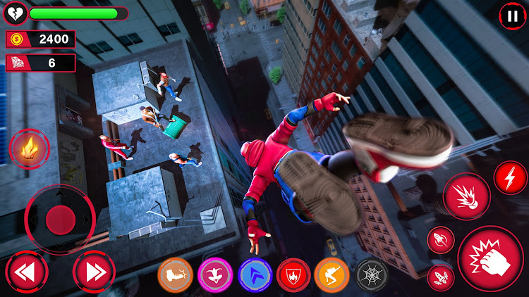 #3. Spider Fighter man hero (Android) By: 3D Gamers Studio