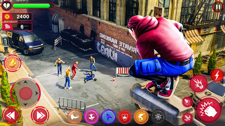 #4. Spider Fighter man hero (Android) By: 3D Gamers Studio