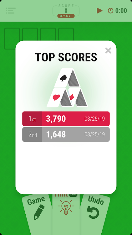 #5. Solitaire Infinite (Android) By: Random Logic Games, LLC