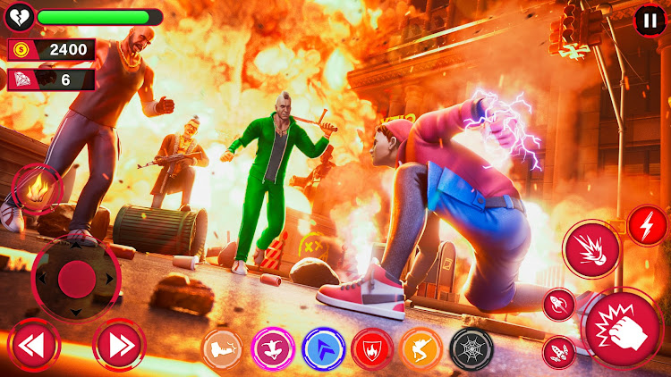 #6. Spider Fighter man hero (Android) By: 3D Gamers Studio