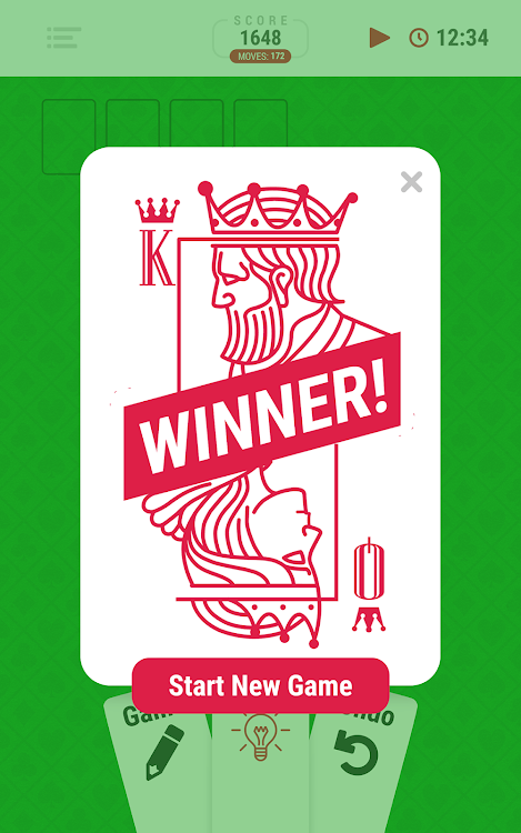 #9. Solitaire Infinite (Android) By: Random Logic Games, LLC