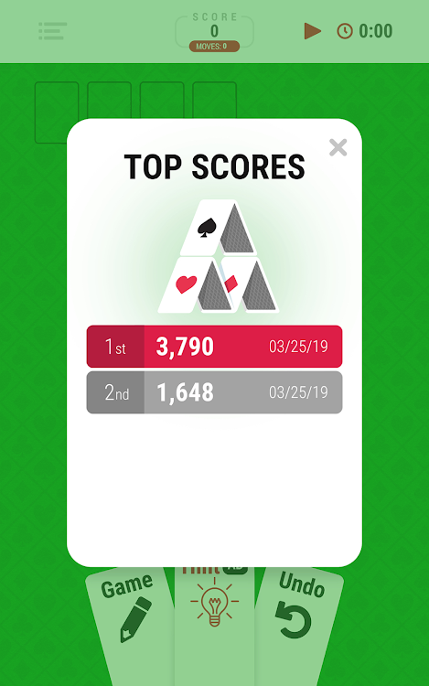 #10. Solitaire Infinite (Android) By: Random Logic Games, LLC