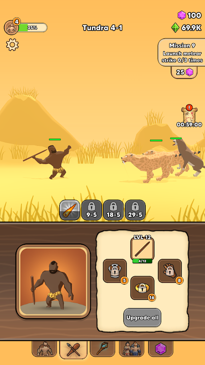 #2. Hunter Evolution (Android) By: Ristretto Studios