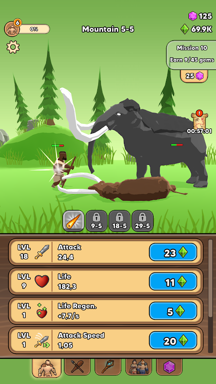 #3. Hunter Evolution (Android) By: Ristretto Studios