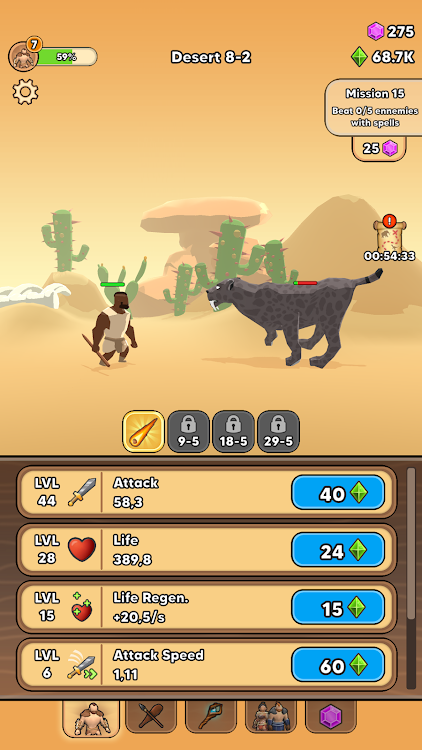 #4. Hunter Evolution (Android) By: Ristretto Studios