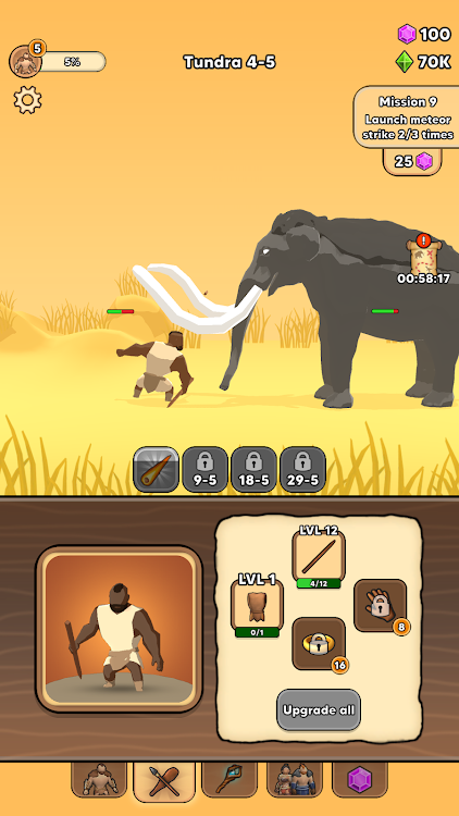 #6. Hunter Evolution (Android) By: Ristretto Studios