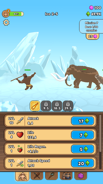 #7. Hunter Evolution (Android) By: Ristretto Studios