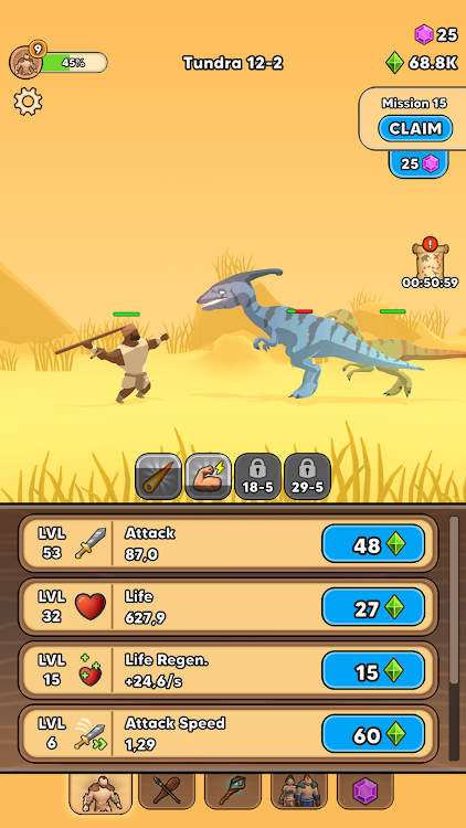 #8. Hunter Evolution (Android) By: Ristretto Studios