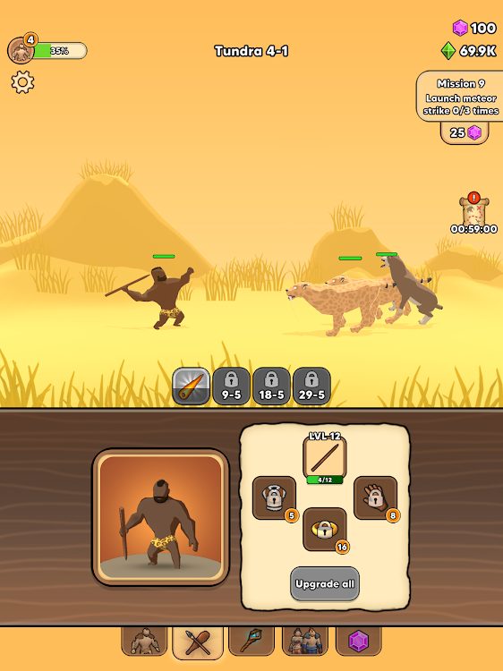 #10. Hunter Evolution (Android) By: Ristretto Studios