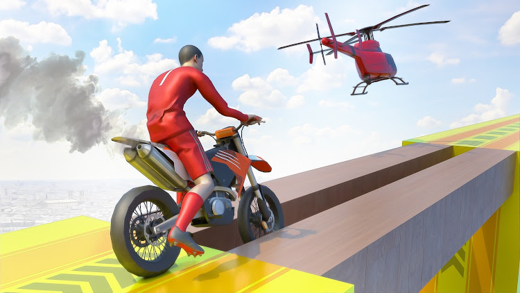 #7. Bridge Rider - Car, Bike Game (Android) By: Custom App Technologies