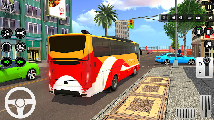 #4. Bus Games 3d:Bus Simulator (Android) By: Myzm Globel