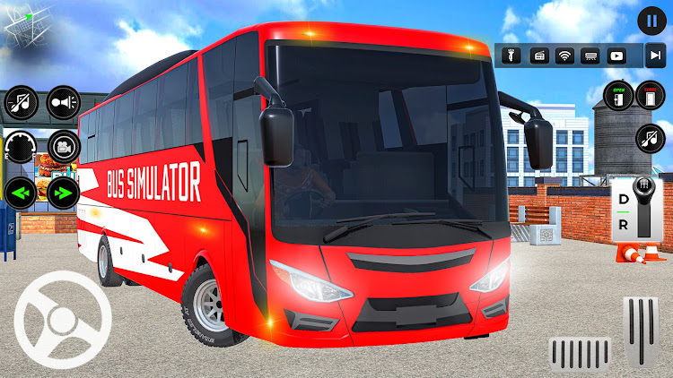 #6. Bus Games 3d:Bus Simulator (Android) By: Myzm Globel