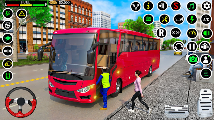 #9. Bus Games 3d:Bus Simulator (Android) By: Myzm Globel