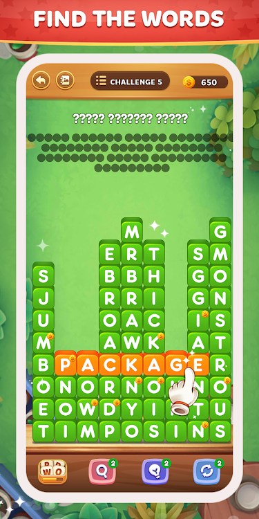 #4. Words Search - Word Puzzles (Android) By: A.V.A - Smart Games