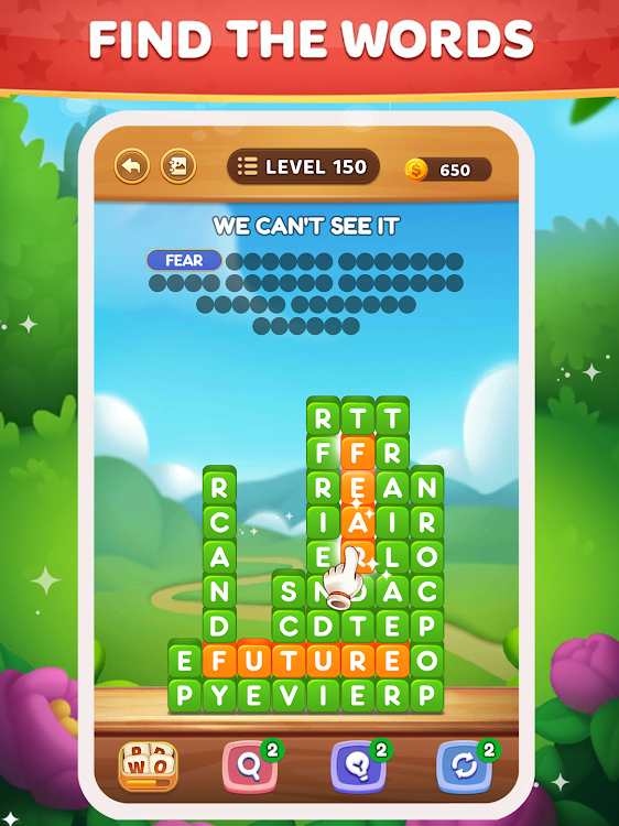 #7. Words Search - Word Puzzles (Android) By: A.V.A - Smart Games