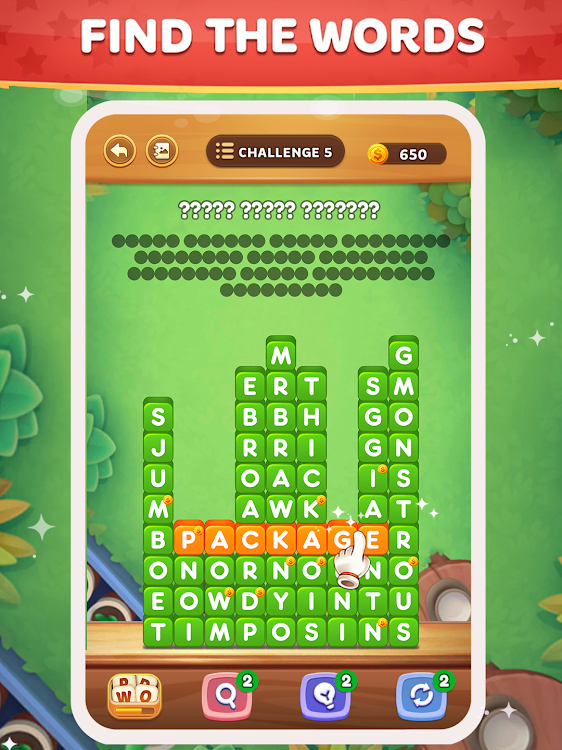 #9. Words Search - Word Puzzles (Android) By: A.V.A - Smart Games