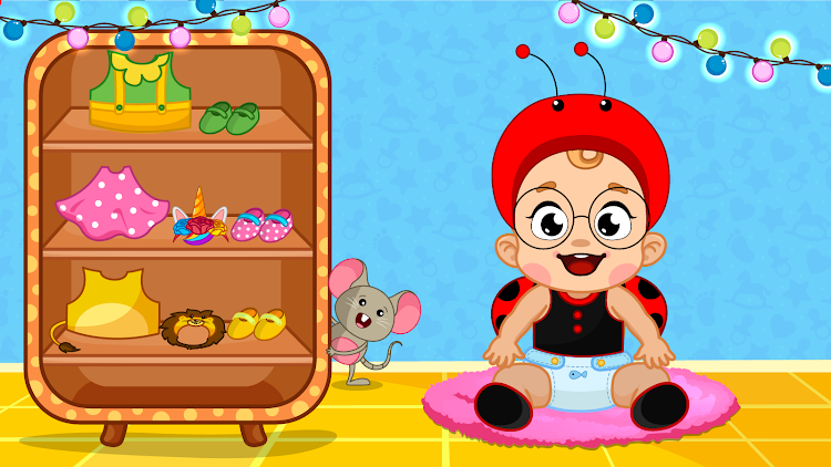 #8. Baby Care, dress up kids Games (Android) By: GunjanApps Studios