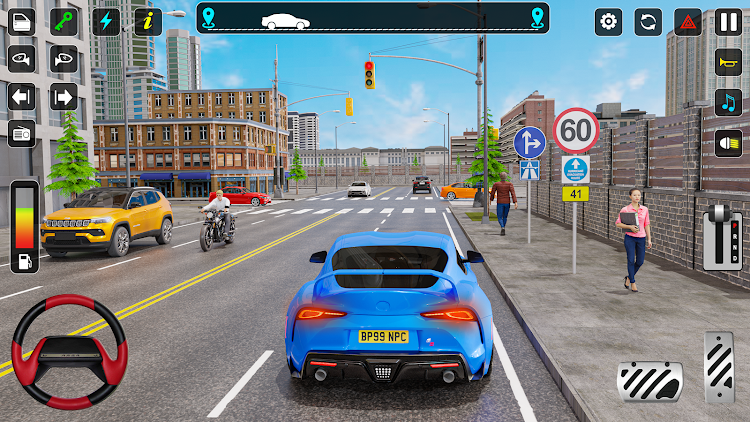 #2. Car Games : Driving School Sim (Android) By: Innovative Gaming Studios