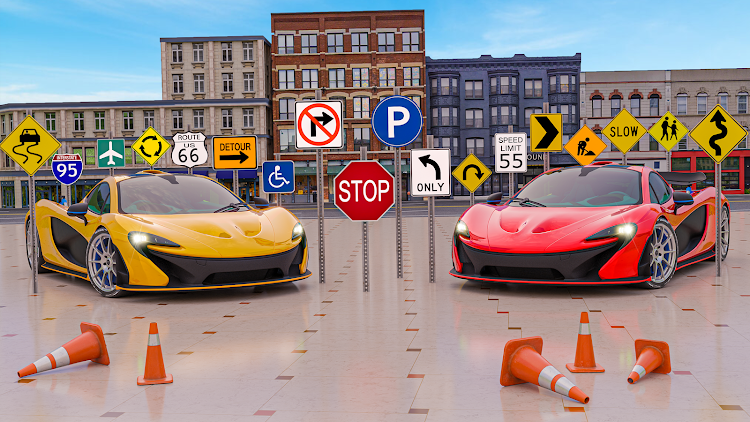 #7. Car Games : Driving School Sim (Android) By: Innovative Gaming Studios