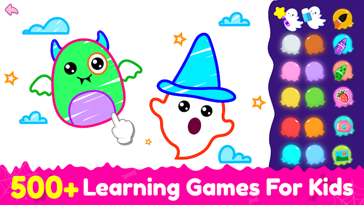 #9. Toddler Preschool Baby Games 2 (Android) By: ElePant: Kids Learning Games for Toddlers & Baby