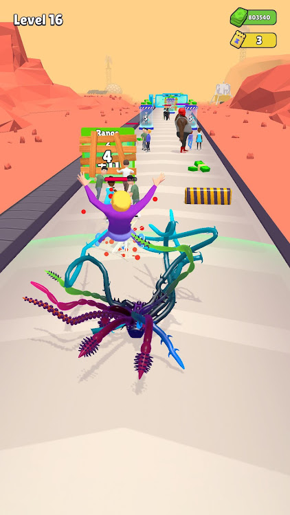 #3. Alien Run - Tentacle Attack (Android) By: Homa