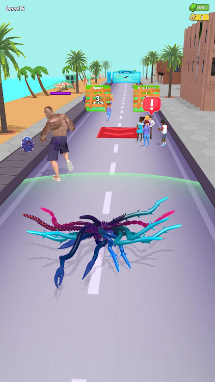 #4. Alien Run - Tentacle Attack (Android) By: Homa