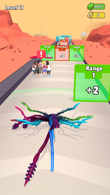 #7. Alien Run - Tentacle Attack (Android) By: Homa