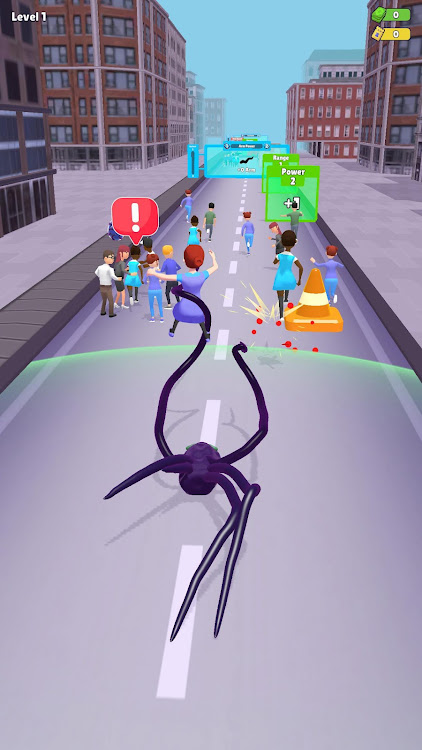 #9. Alien Run - Tentacle Attack (Android) By: Homa