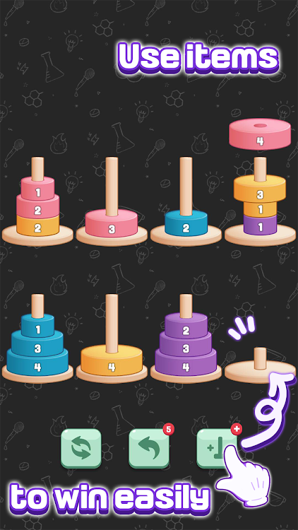 #6. Tower of Hanoi Sort (Android) By: mobirix