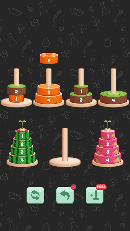 #7. Tower of Hanoi Sort (Android) By: mobirix