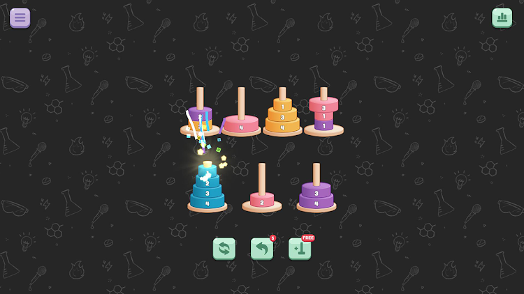 #9. Tower of Hanoi Sort (Android) By: mobirix