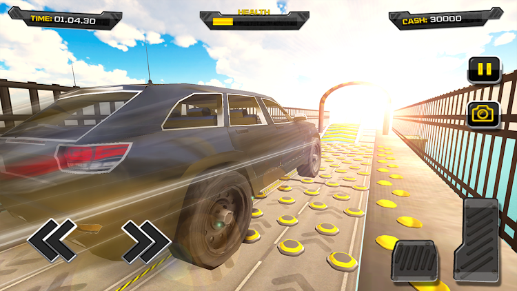 #2. Speed Bump Car Crash Ramp Race (Android) By: Escape Games Studio