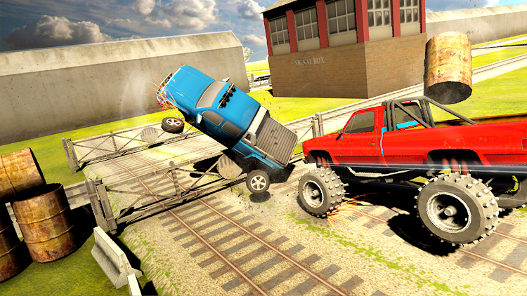 #4. Speed Bump Car Crash Ramp Race (Android) By: Escape Games Studio