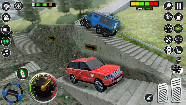 #2. Offroad Cruiser Stunt Car game (Android) By: Escape Games Studio