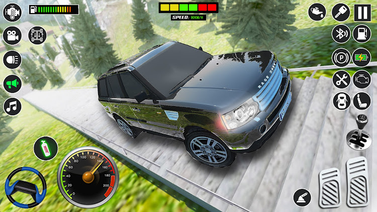 #10. Offroad Cruiser Stunt Car game (Android) By: Escape Games Studio