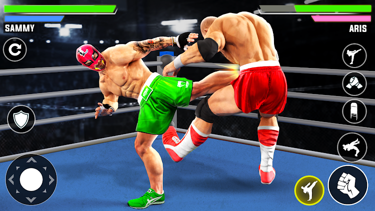 #2. Real Wrestling Arena Fight 3D (Android) By: Iconic Mobile Games