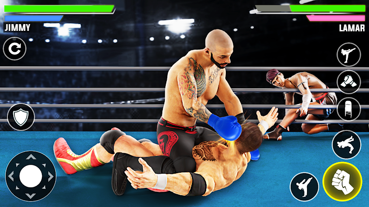 #3. Real Wrestling Arena Fight 3D (Android) By: Iconic Mobile Games