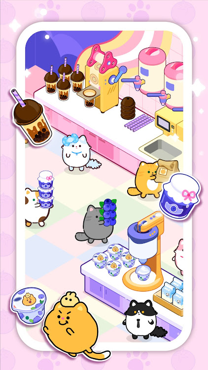 #4. Ninimo Cat Supermarket: Tycoon (Android) By: The Pinkfong Company