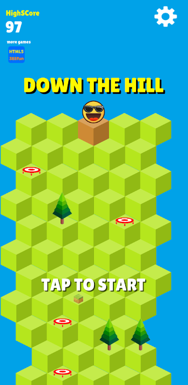 #2. DowntheHill (Android) By: wind