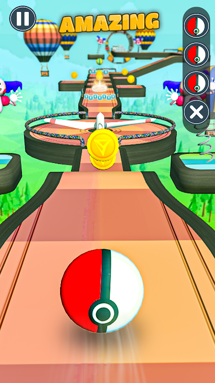 #4. Rolling Ball - Fast Balls 3d (Android) By: Yzone Games