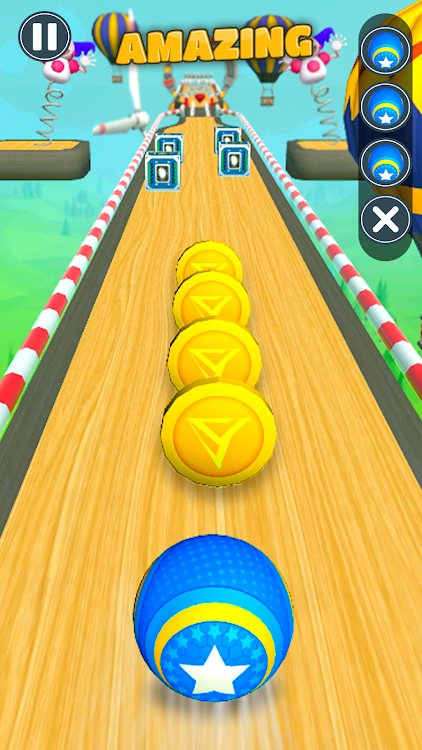 #5. Rolling Ball - Fast Balls 3d (Android) By: Yzone Games