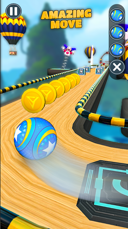 #7. Rolling Ball - Fast Balls 3d (Android) By: Yzone Games