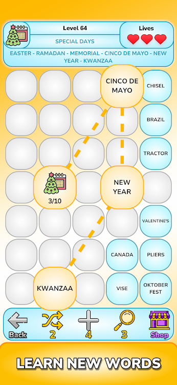 #6. Tangle Words: Word Search Game (Android) By: ALICE GAMES