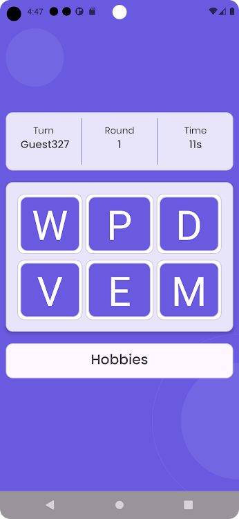 #3. Tapple: Word Game (Android) By: Apps Century